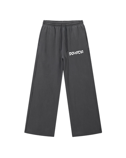 Snow Washed Raw Edge Sweatpants