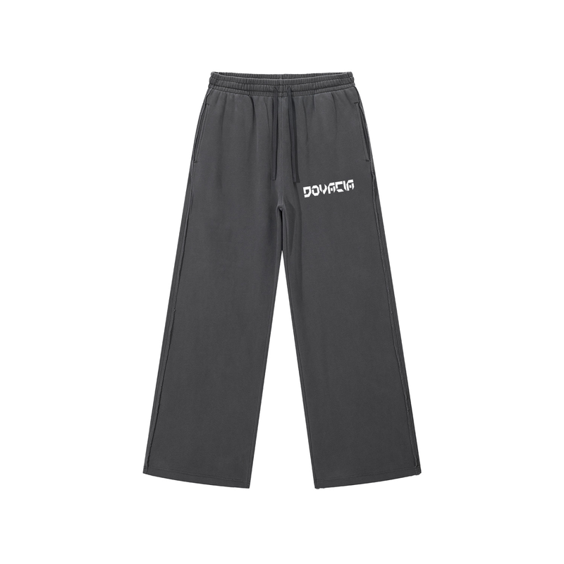 Snow Washed Raw Edge Sweatpants