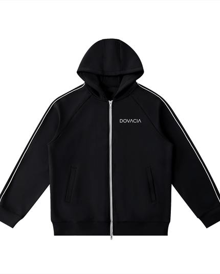 Heavyweight Raglan Sleeve Zip Hoodie