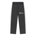 Snow Washed Contrast Tape Sweatpants