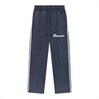 Snow Washed Contrast Tape Sweatpants