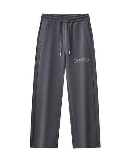 Essential Drawstring Straight-Leg Sweatpants
