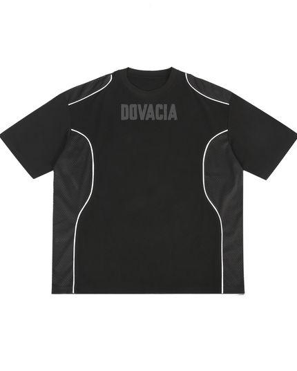 Contrast Piped Panel T-Shirt