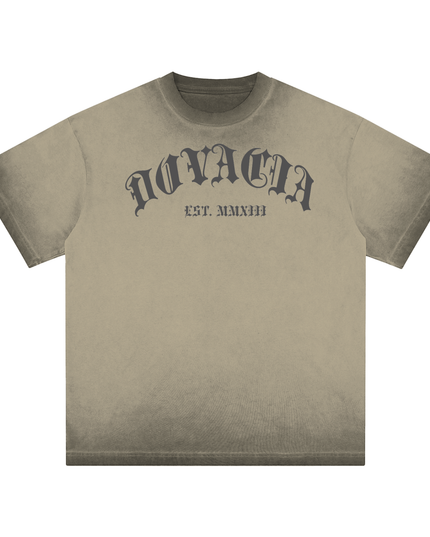 Reverse Dyed Loose Cotton T-Shirt