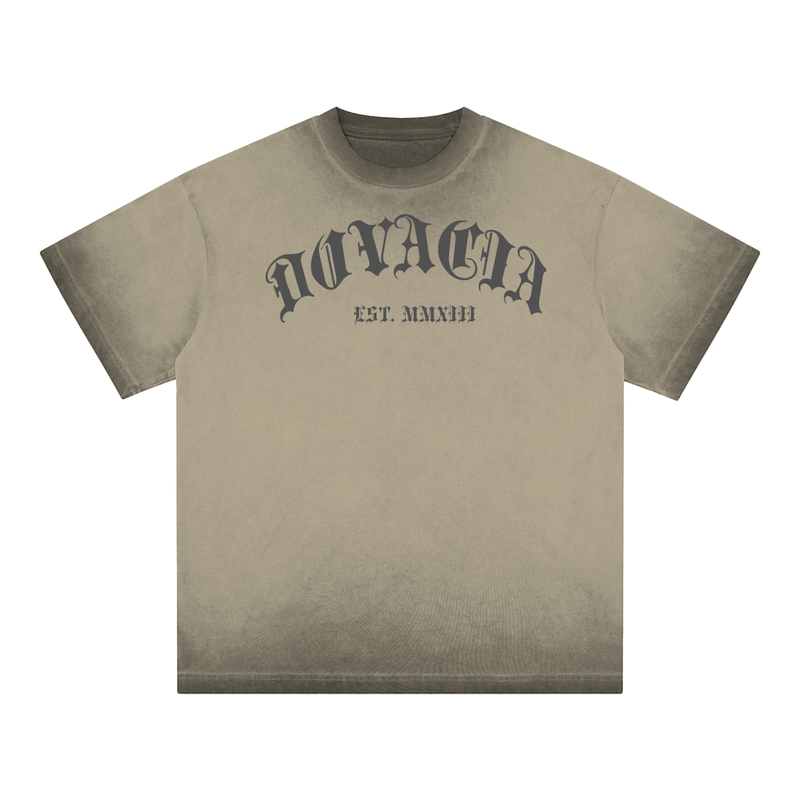 Reverse Dyed Loose Cotton T-Shirt