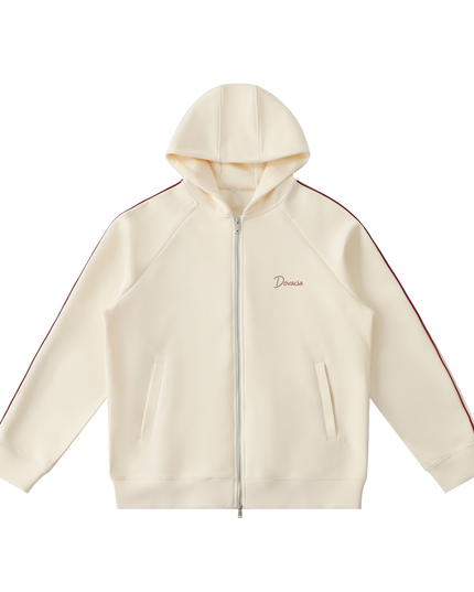 Heavyweight Raglan Sleeve Zip Hoodie