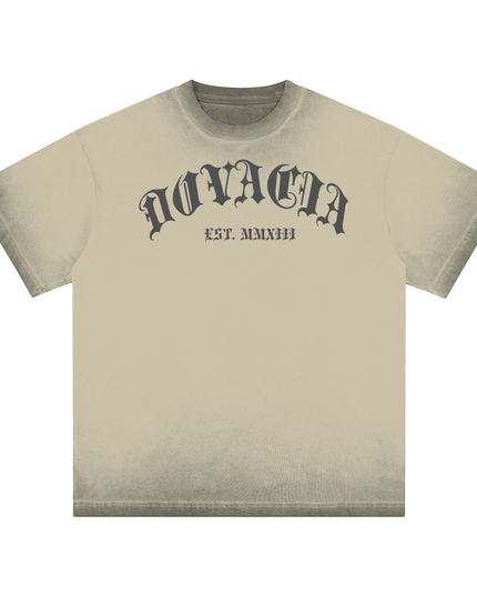 Reverse Dyed Loose Cotton T-Shirt