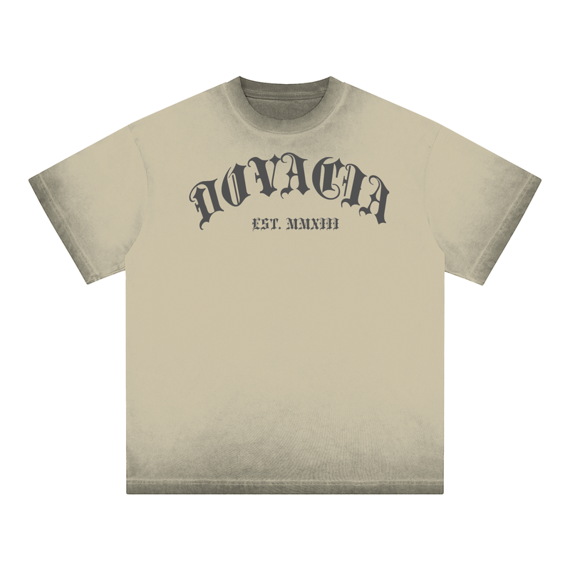 Reverse Dyed Loose Cotton T-Shirt