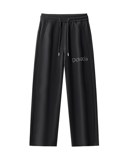 Essential Drawstring Straight-Leg Sweatpants