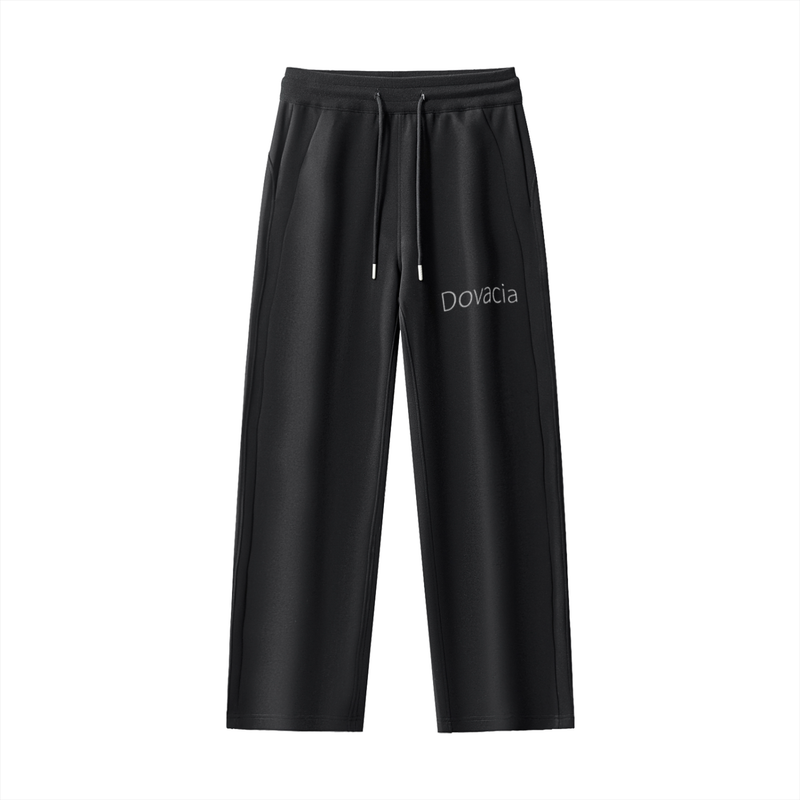 Essential Drawstring Straight-Leg Sweatpants