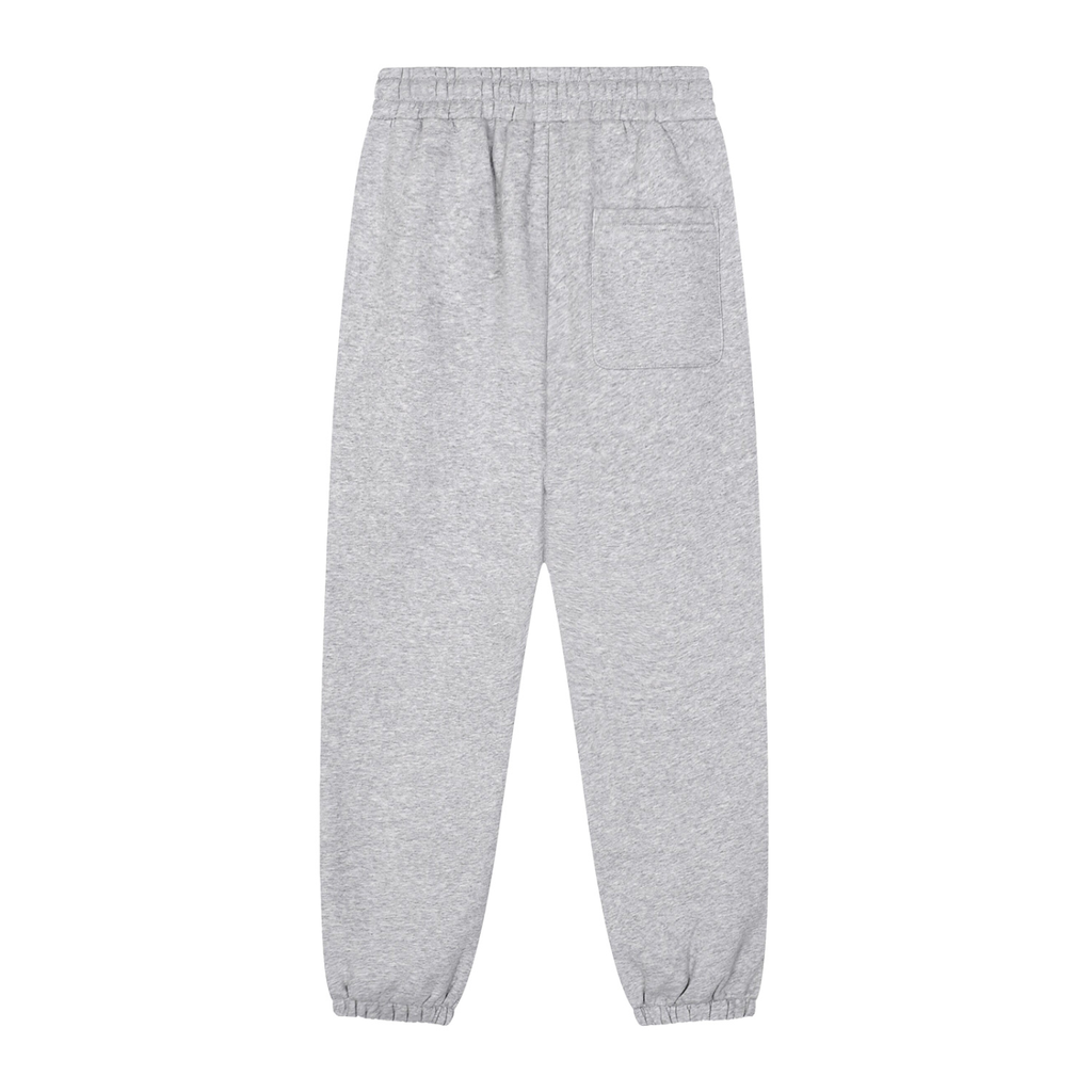 Gray sweatpants on a white background