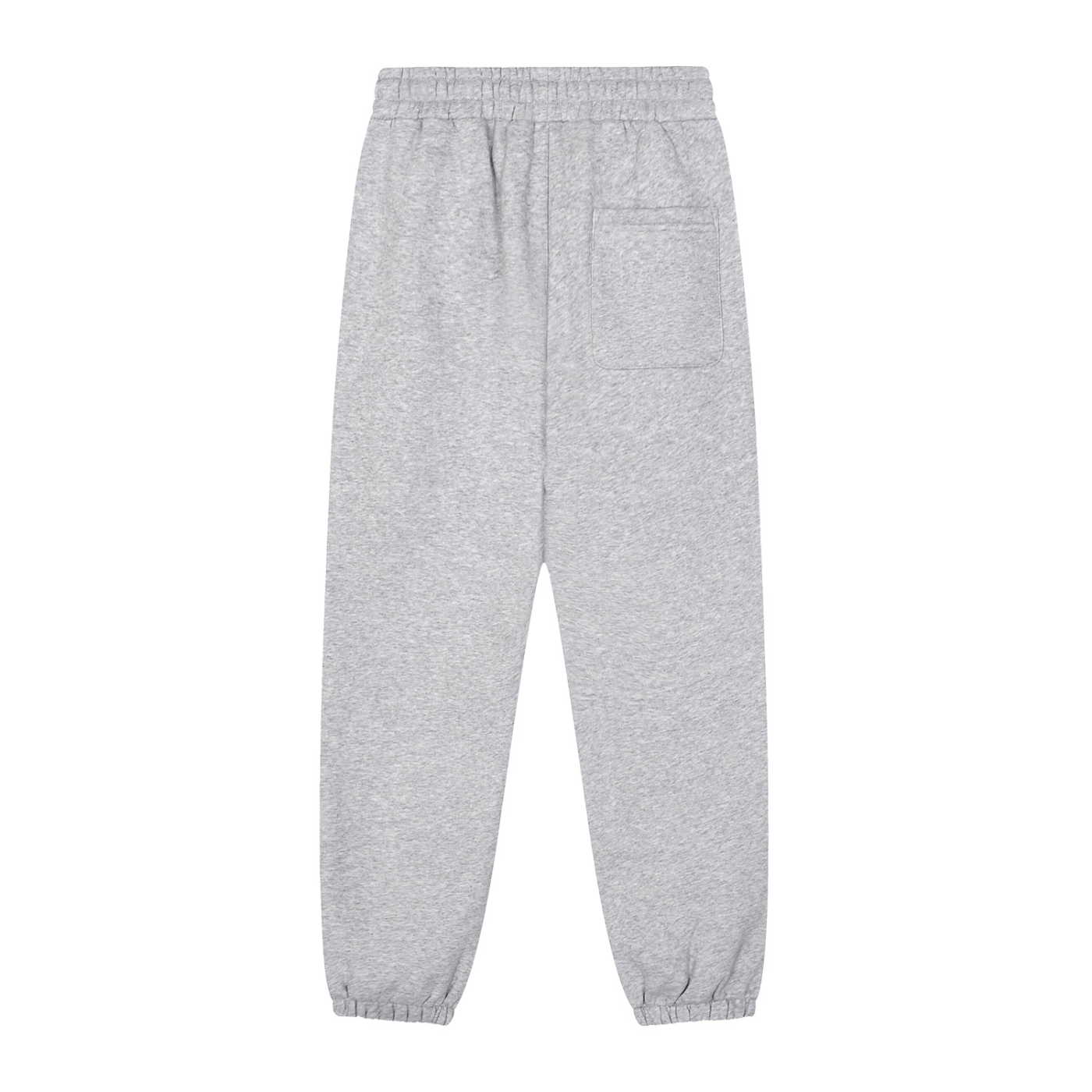 Gray sweatpants on a white background