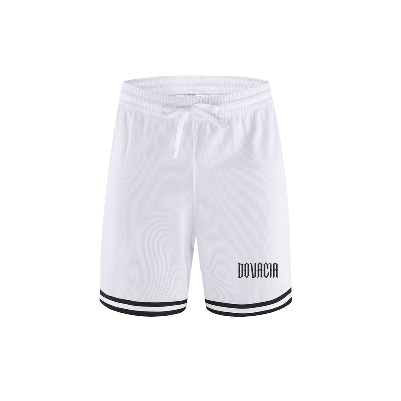 Classic Stripe Trim Basketball Shorts