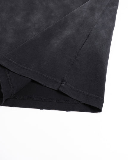 Vintage Washed Hand-Frayed T-Shirt