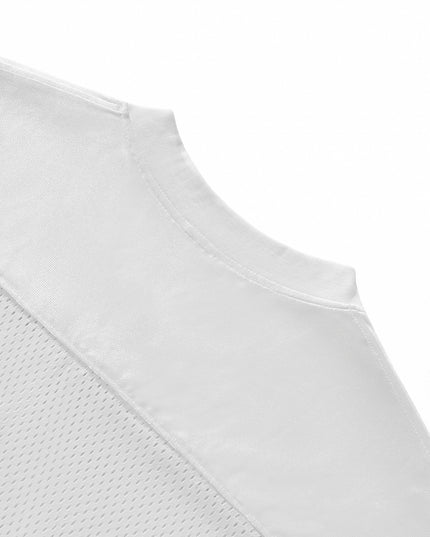 Taped Mesh T-Shirt
