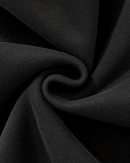 Fleeced Full-Zip Boxy Hoodie