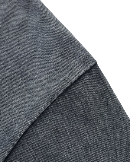 Snow Wash Raw-Hem Boxy T-shirt