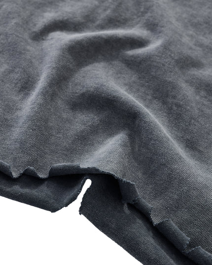 Snow Wash Raw-Hem Boxy T-shirt