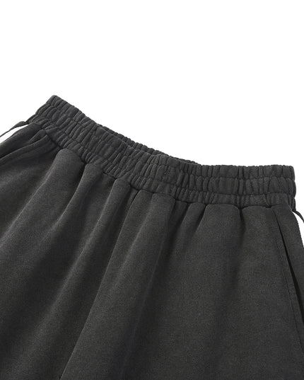 Snow Washed Contrast Tape Sweatpants