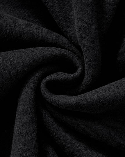 Side Stripe Drop-Shoulder Hoodie